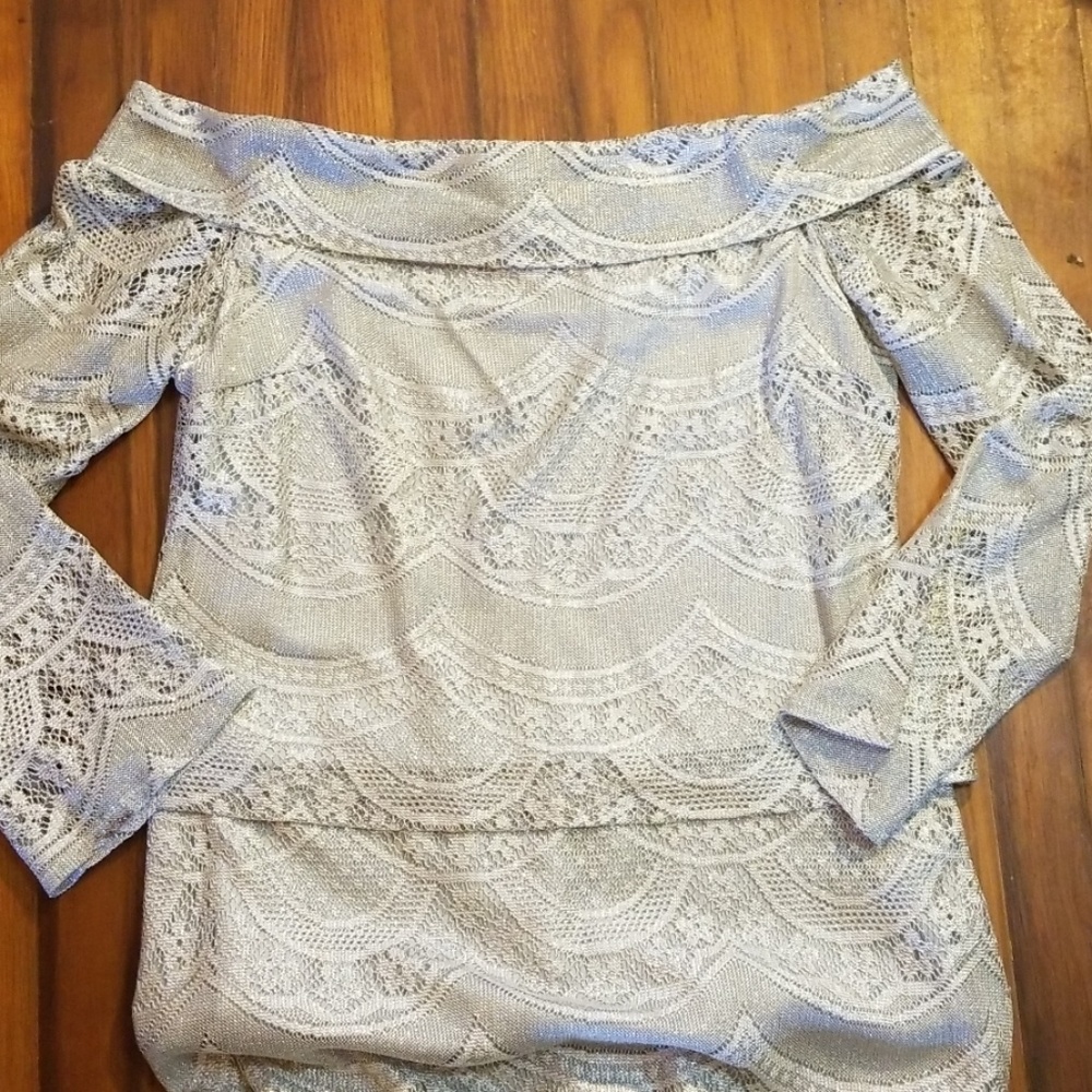 *Lovely silver formal